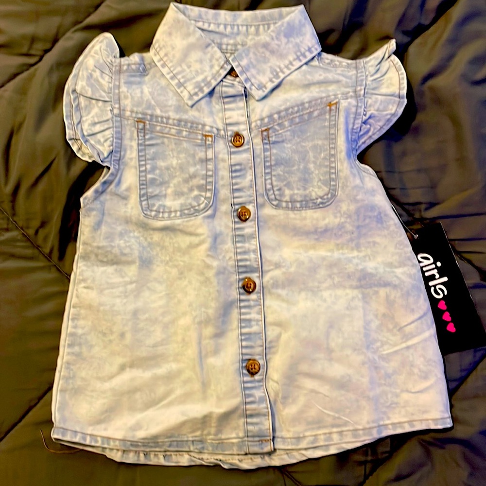 Girls Jean shirt